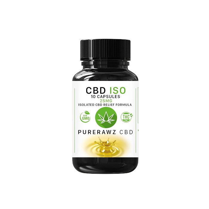 ISO CBD Capsules - 25mg
